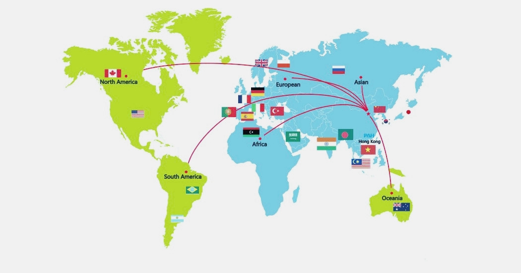 康明纳服务全球