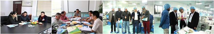 康明纳中高层不定期对全球客户进行访