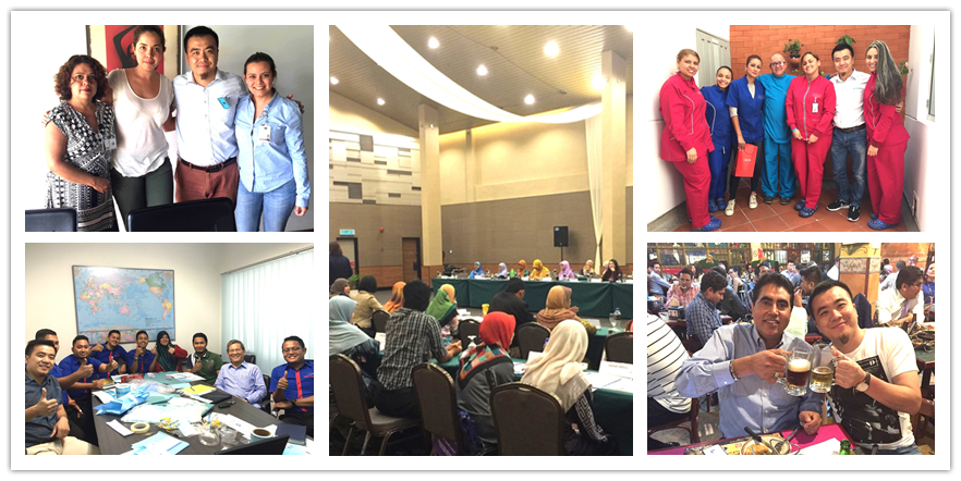 来自全球的客户访厂